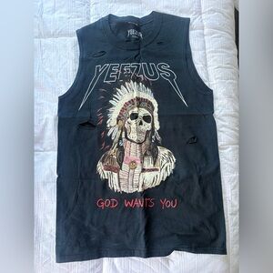 Yeezy Black Yeezus Tour Tee